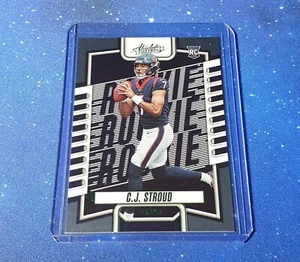 2023 Panini Absolute Rookies Green CJ Stroud #102 Rookie RC - Picture 1 of 6
