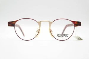 IGA Optic San Marco  44[]18 140 Braun Gold oval Brille Brillengestell Neu - Picture 1 of 6