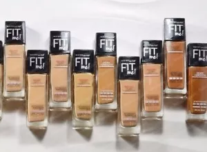 MAYBELLINE FIT ME DEWY & SMOOTH FOUNDATION - CHOOSE SHADE - Picture 1 of 5