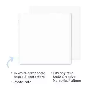 Creative Memories TRUE 12x12 Refill Pages & Protectors - Picture 1 of 3