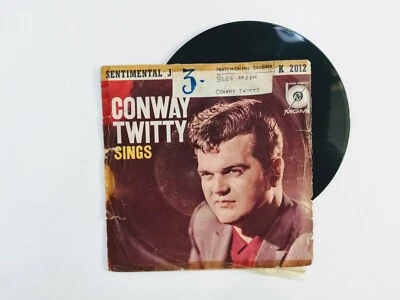 LP 45 7'' CONWAY TWITTY SINGS Sentimental journey Blue moon MGM VINILE 45 GIRI  - Immagine 1 di 3