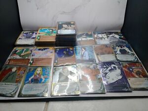 Naruto CCG Card Lot Bulk Naruto Card Bandai Lot, 200+, Comm, Foils, 1st Editions