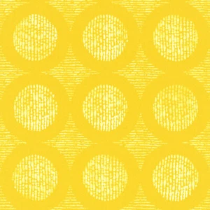Papel pintado rápido vellón Barbara Becker 862218 amarillo sol paredes círculos elegante - Imagen 1 de 4