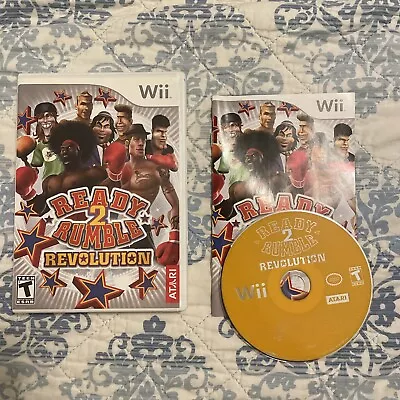 Ready 2 Rumble Revolution CIB Complete  (Nintendo Wii, 2009) - Image 1 of 4