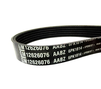 OEM Water Pump & Alternator Serpentine Belt 5.3 6.2L 2015 Cadillac Chevrolet GMC - Image 1 of 4