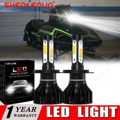 Faro LED blanco de 4 lados para Arctic Cat Pantera 440 1988-1989 Y Pantera 5000 Foto 1 de 4