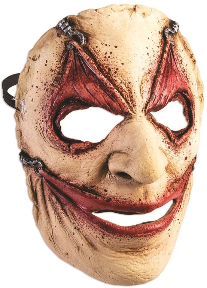 Piercing Frontal Mask Clown Skinner Fancy Dress Halloween Costume Accessory - Image 1 of 1