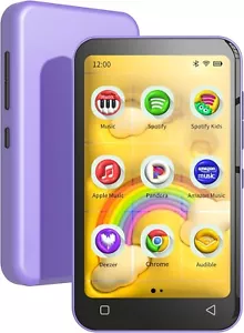 80GB Kids MP3 Player w/ Bluetooth Parental Controls Pre-Installed Spotify 4" - Picture 1 of 8