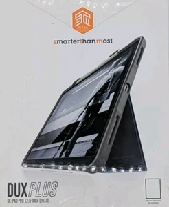 STM Dux Plus Blue Case for Apple 12.9" iPad Pro 12.9" 3rd Gen W/ Pencil Storage - Picture 1 of 4