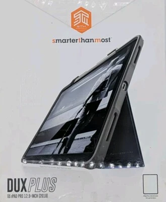 STM Dux Plus Blue Case for Apple 12.9" iPad Pro 12.9" 3rd Gen W/ Pencil Storage - Image 1 of 4