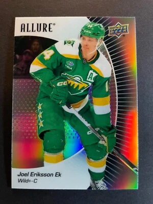 2023-24 Upper Deck Allure #87 Joel Eriksson Ek Black Rainbow Minnesota Wild - Image 1 of 2