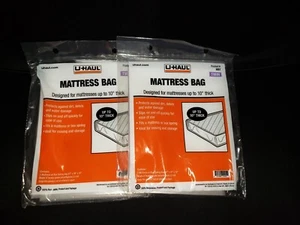 (2) - New In Bag U-HAUL twin size mattress Cover Bag - Picture 1 of 2