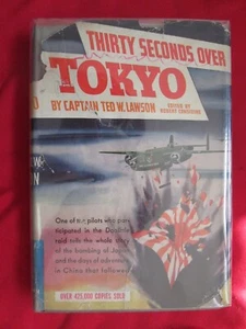 Vintage Book Thirty Seconds Over Tokyo By Captain Ted W. Lawson, 1944 - Picture 1 of 13