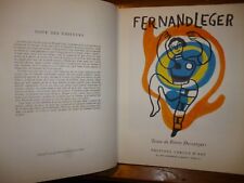 FERNAND LEGER Texte de Pierre Descargues Editions Cercle D' Art Paris 1955