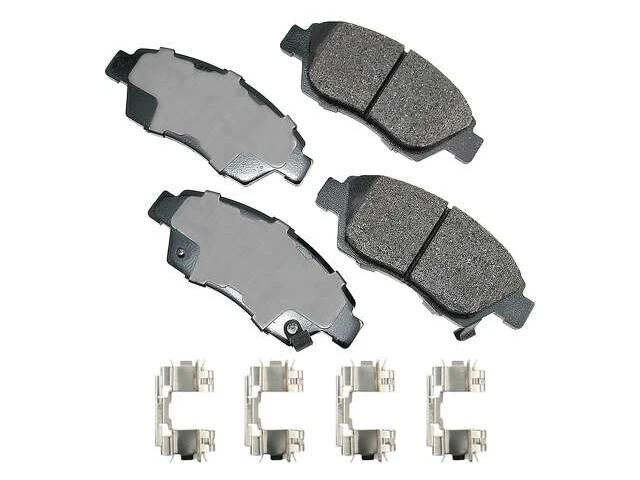 Juego de pastillas de freno delanteras para Honda Civic 1993-1995, 2004-2005 Akebono 14567TCTM 1994 Foto 1 de 2