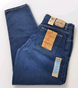 NWT Signature by Levi Strauss 18 Medium Misses Relaxed Fit Tapered Blue Jeans - Picture 1 of 11