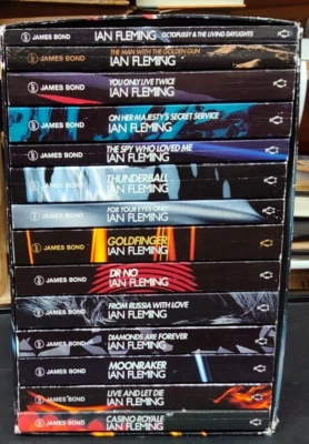 James Bond by Ian Fleming Box Set 14 Paperbacks - Image 1 of 4