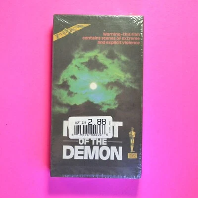 Sealed New VHS "Night of the Demon" Vintage Original Horror Iver VideoGold Rare - Image 1 of 4