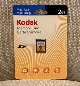 Kodak Multi-Use 2GB SD Memory Card for Digital Cameras & Electronics - NIP - Picture 1 of 2