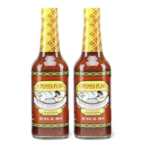 Pfefferpflanze Original California Hot Pepper Sauce 2er Pack 10 flüssige Unzen Flaschen - Bild 1 von 1