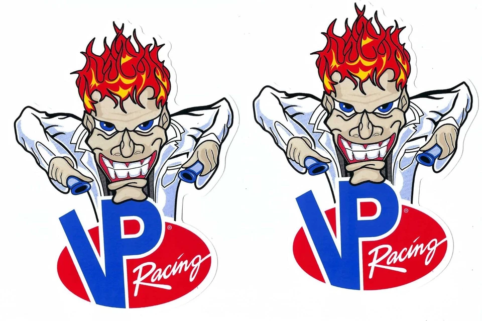 Calcomanía adhesiva VP Mad Scientist Race pequeña emparejada Foto 1 de 1