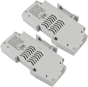 2-Pack ATPV-63LD 1500VDC 35A 10x85mm Solar PV DIN Rail Fuse Holder, UL Listed - Picture 1 of 10