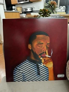 Brent Faiyaz A.M. Paradox EP 1LP Vinyl Limited Translucent Red 12" Record - Foto 1 di 2