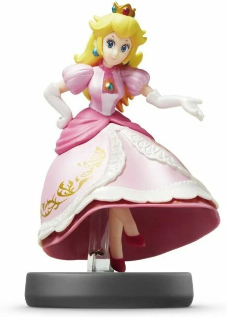 Nintendo Princess Peach Super Smash Bros amiibo Figure