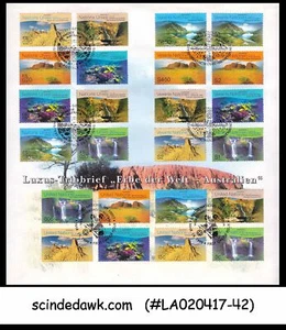 UNITED NATIONS UNO -1999 WORLD HERITAGE SITES AUSTRALIA - 24V - FDC - Bild 1 von 1