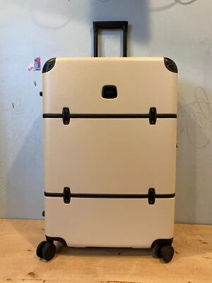 NWOT/B Bric's Bellagio 30 Inch Spinner Trunk Luggage , Cream / Black , Large - Image 1 of 4
