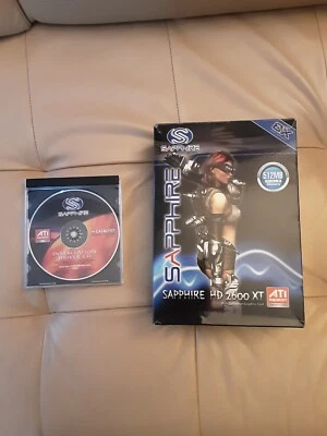 Scheda video  SAPPHIRE HD 2600 XT 512MB DDR3 128 bit AGP - Immagine 1 di 4