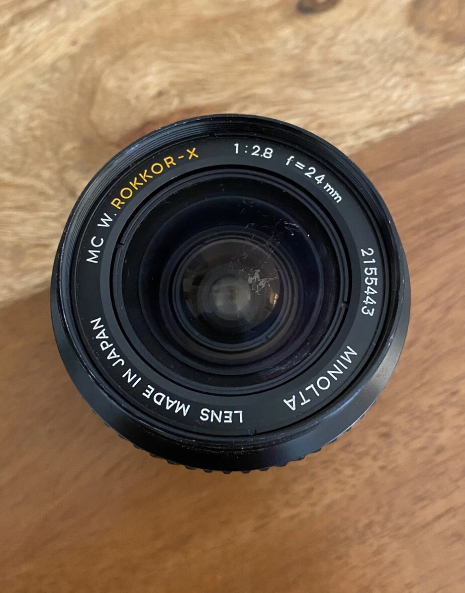 新品級★純正前後キャップ★MINOLTA AF 24mm F2.8#230309 新品級☆純正前後キャップ☆MINOLTA AF 24mm F2.8#230309 新品級☆