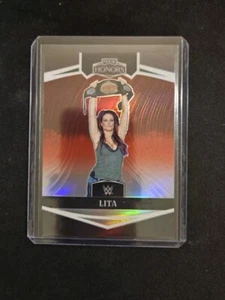 2023 Panini Chronicles Honors WWE Lita #331 Red Parallel 100/199 - Picture 1 of 2