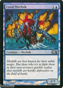 MTG - M12 - Coral Merfolk - 2X - Foil - NM - Imagen 1 de 1
