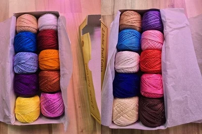 20x Set Anchor Pearl Cotton Nähgarn Stickgarn 20x10g Glanzpearlgarn 100% Cotton - Bild 1 von 4