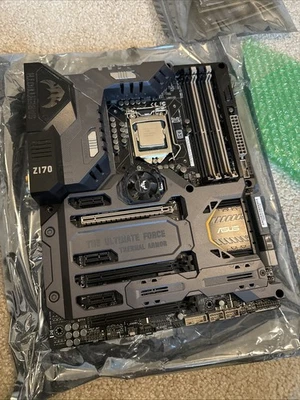 ASUS SABERTOOTH Z170 MARK 1 with I7-6700k CPU 32GB DDR4 RAM - Image 1 of 4