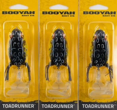 (ЛОТ ИЗ 3) BOOYAH TOADRUNNER 4,5 ДЮЙМА 7/8 УНЦИЙ BYTR3902 CRICKET FROG CR2171 - Изображение 1 из 3
