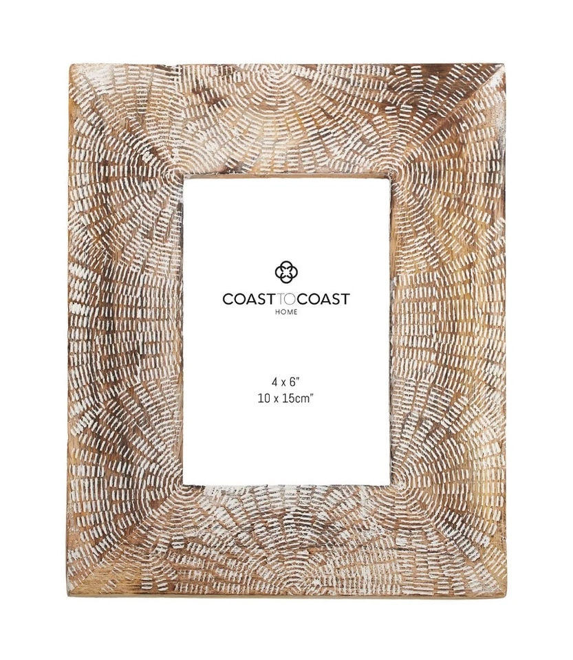 Coast To Coast Home - Moldura para fotos madeira de bicheno 4X6 polegadas - Imagem 1 de 1