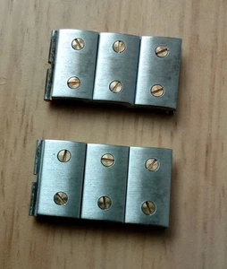 ❤️Cartier Santos Galbee Armband Glieder~2 3er Set Neu Edelstahl & Gold❤️ - Bild 1 von 10