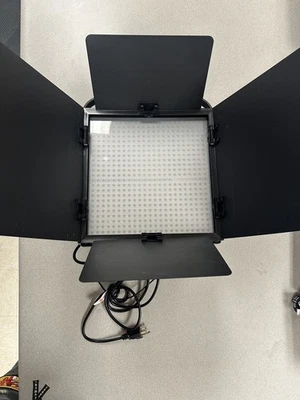 Litepanels 1x1 LS Bi-Color Daylight to Tungsten LED Light Panel + Barndoor - Image 1 of 4