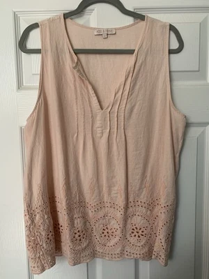 Blusa top rosa y tomillo para mujer talla L Foto 1 de 4