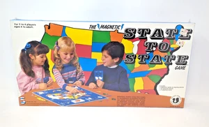 The Magnetic State to State Vintage Learning Game 1988 New Sealed Unopened USA - Picture 1 of 4