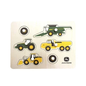 John Deere Equipment Wooden Puzzle 97151 - Picture 1 of 3
