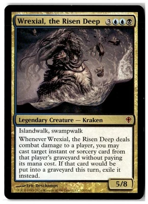 MTG Wrexial, the Risen Deep - Worldwake Moderately Played English - Image 1 of 2