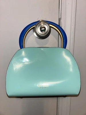 Kate Spade Expo Colorblocked Top-handle Satchel Mint, Blue,Yellow & Green - Image 1 of 4