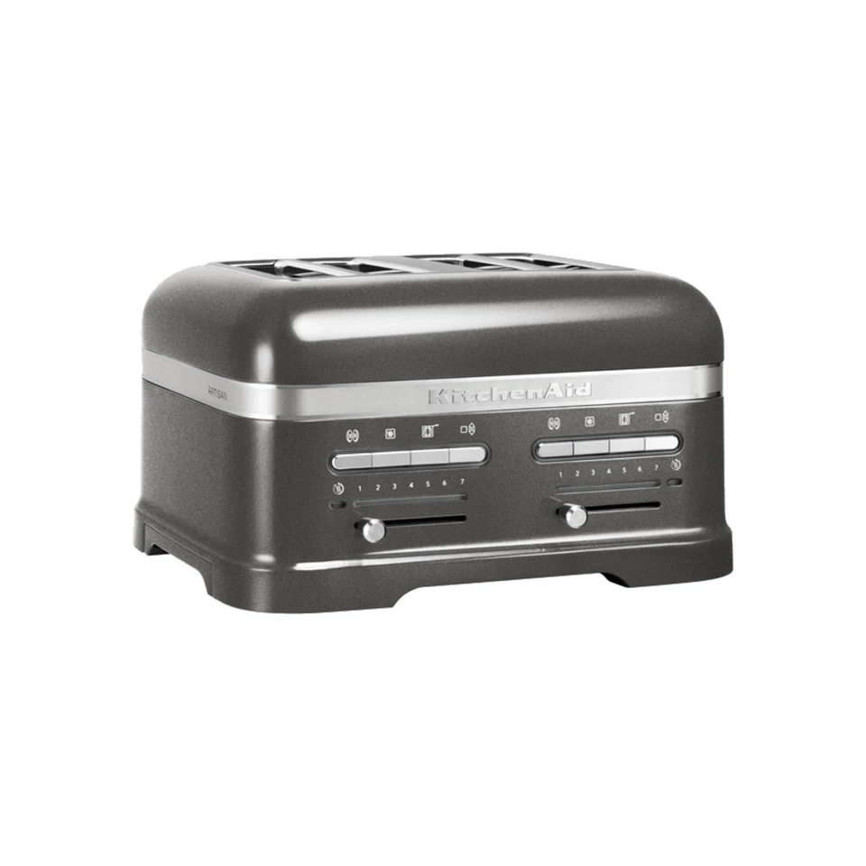 KitchenAid Artisan 5KMT4205EMS 4-Scheiben-Toaster - Medallion-Silber