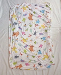 Sábana ajustable unisex para cuna de calle sésamo perla cobre niño Elmo - Imagen 1 de 4