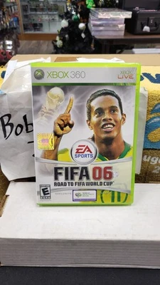 CIB FIFA 06 ROAD TO WORLD CUP MICROSOFT XBOX 360 VIDEO GAME COMPLETE IN BOX - Image 1 of 4