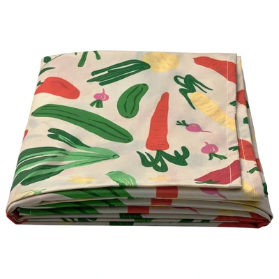 IKEA TABBERAS Tablecloth, Wipeable Patterned/Multicolor, 57" x 94" (305.623.91) - Image 1 of 4