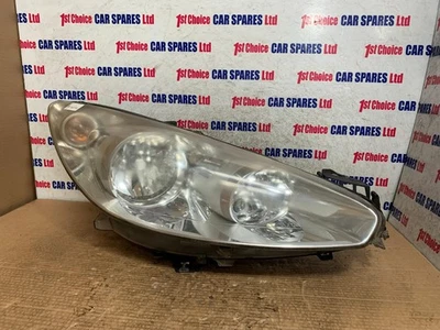 PEUGEOT 308 MK1 FL 2010 DRIVER SIDE HALOGEN HEAD LIGHT LAMP - image 1 of 4